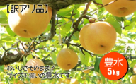 【訳あり品】柴沼梨園の梨（豊水）5kg