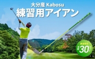 大分産 Kabosu スイング練習用アイアン ゴルフ アイアン 用品 練習 高品質 スポーツ クラブ オリジナル カボス R14144