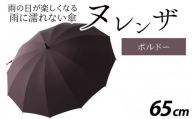 ヌレンザ 雨傘(親骨65㎝)　ボルドー  [L-035002_01]