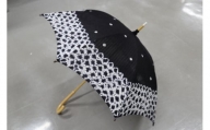 【藍染が風にゆれる日本遺産のまち有松寄附金専用】日傘（やたら三浦絞、バラクモ絞）