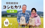 【期間限定発送】 米 令和6年 特別栽培米 コシヒカリ 白米 10kg ×1 [農家にしの 石川県 宝達志水町 38600887] 米 お米 ご飯 ごはん 精米 こしひかり 石川 美味しい