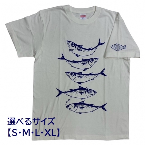 地域限定オリジナルデザインTシャツ（バニラホワイト・綿素材）男女