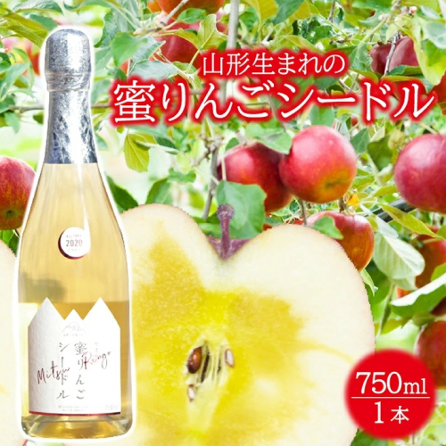 SA1832　蜜りんごシードル　750ml×1本 89057 - 山形県酒田市