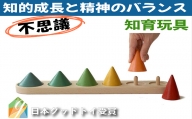 木のおもちゃ/精神状態を測るピックアップコーン 型はめ 知育玩具 日本製 リハビリ 誕生日 出産祝い 頭の体操 ゲーム 木製 玩具療法