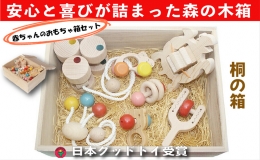 【ふるさと納税】【ふるさと納税】木のおもちゃ/赤ちゃんのおもちゃ箱セット(Cタイプ) 出産祝い 車 新生児 歯がため 日本製 おしゃぶり