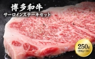 博多和牛サーロインステーキ　250ｇ×1枚 Y10