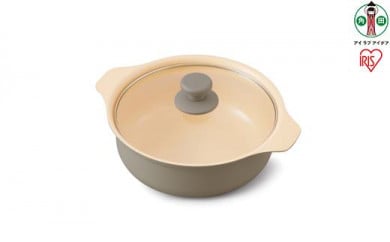 鍋 IH対応鍋 24cm　IHKPーP24-T　ブラウン 896488 - 宮城県角田市