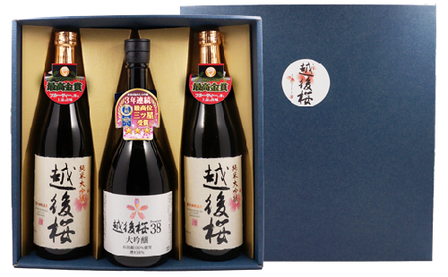 越後桜酒造 自慢の３本セット 2V01018