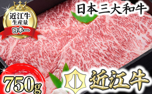 【森村商会】近江牛特選ロースステーキ250g×3枚【冷凍】【L009W】 901915 - 滋賀県近江八幡市