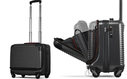 PROEVO-AVANT] 横型フロントオープン スーツケース 機内持ち込み対応 S