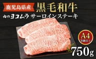 【肉のヨコムラ】鹿児島県産 黒毛和牛サーロインステーキ　K189-005