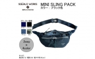 ミニスリングウエストバッグ ブラック SW-NC001 BK バッグ 鞄