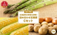 北海道旬の野菜を満喫！詰め合わせ定期便Cセット(3回)_02069