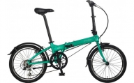 40年の歴史をもつ米国ダホン社の高性能折り畳み自転車 DAHON Intl HIT D6  Emerald Green