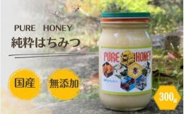 【ふるさと納税】PURE HONEY 純粋はちみつ 300g / 田辺市 はちみつ ハチミツ 蜂蜜 無添加 国産