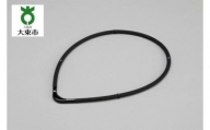 【Phiten】 ファイテン RAKUWA磁気チタンネックレスS-2 ブラック×ブラック  45cm