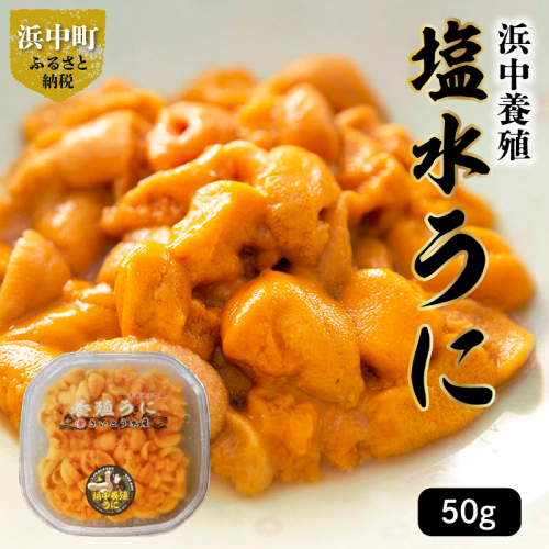 無添加「浜中町養殖塩水うに(計50g)」_H0038-001 926452 - 北海道浜中町