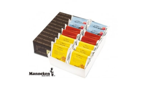 ＜夏季限定＞マネケン ベルギーワッフル 14個入ギフトセット 3種入り(TN14-PCFG)【1407182】