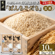 【玄米】特別栽培米ぼんちそだち10kg_MJ-2209