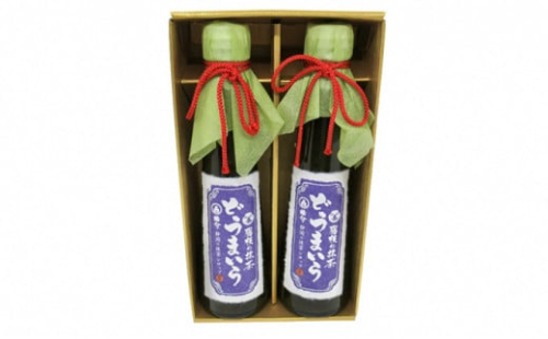 藤枝の 抹茶シロップ 「どうまいら」小2本×1箱セット 