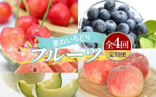 【先行予約 令和7年度発送】【定期便 4回】夏のいろどりフルーツ 秀品以上 FSY-0719