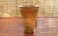【唐仙窯】コップ（マンガン）約11cm　陶器　やちむん