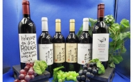 かみのやま産葡萄赤ワインのみ比べ　６本セット　0141-2414