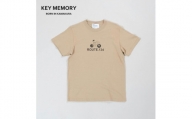 《0》【KEYMEMORY 鎌倉】ルート134イラストTシャツ BEIGE