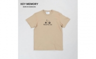 《1》【KEYMEMORY 鎌倉】ルート134イラストTシャツ BEIGE