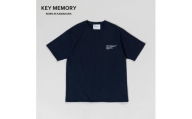 1》【KEYMEMORY 鎌倉】ヘビーコットンTシャツ NAVY 937412 - 神奈川県