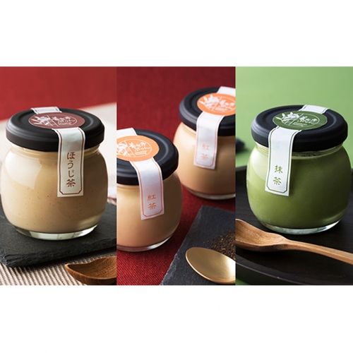 善光寺ぷりん【抹茶2個&ほうじ茶2個&天龍紅茶2個】ご当地 お取り寄せ スイーツ ギフト まっちゃ 詰め合わせ セット