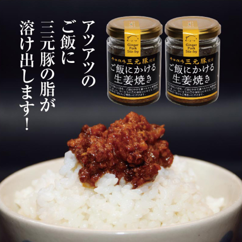 SZ0246　【平田牧場三元豚使用】ご飯にかける生姜焼き　計2個(80g×2個) 943414 - 山形県酒田市