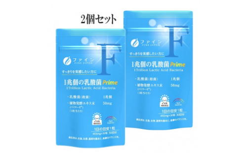 G-136　1兆個の乳酸菌Prime×2個セット 947060 - 兵庫県たつの市
