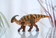 パラサウロロフス　色付き　恐竜　かわいい　置物　プレゼント　知育　玩具