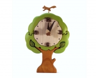 木の時計　木製　かわいい　プレゼント　置物