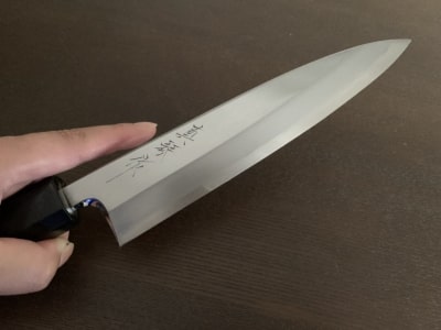 身卸包丁210ミリ銀３鋼　身卸 包丁 日本製 ステンレス 刃渡り21cm 210mm 料理 高級 本格的 魚 さばく 包丁 刺し身 おろし ふるさとのうぜい 故郷納税 返礼品 高知県 土佐市 954884 - 高知県土佐市