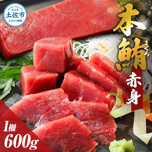 本鮪 赤身 600g マグロ まぐろ 本まぐろ 刺身 刺し身 魚 海鮮 冷凍 美味しい おいしい 故郷納税 ふるさとのうぜい 返礼品 高知県 高知 954928 - 高知県土佐市