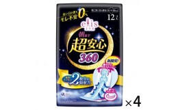 ●夜用ナプキン２枚分※の吸収力で、多い日の夜もモレ不安０へ。●新開発「後ろモレストッパー」経血をせき止めて後ろ側のモレをブロック。●厚手でしっかりフィットの吸収体。排血口部にフィット＆スリットで身体に