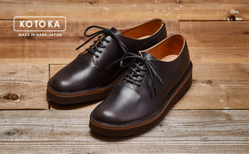  KOTOKA ( コトカ ) 婦人靴 一枚革 ダービー KTO2002L ( ブラック ) ファッション シューズ 雑貨 日用品 牛革 お洒落 レザーシューズ 快適 レディース  95930 - 奈良県大和郡山市