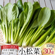 【BH014】小松菜 150g×30束
