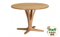 カリモク家具 ダイニングテーブル／DH3901（丸1000）国産 オーク材