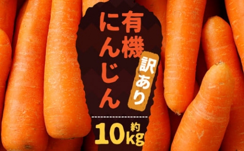 有機 にんじん (10kg) 訳あり 人参 野菜 962395 - 熊本県益城町