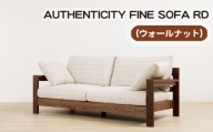 No.869-01 （ウォールナット）AUTHENTICITY FINE SOFA RD G（グレー） ／ 木製 ソファ インテリア 広島県