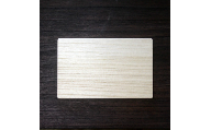 桐のまな板（小）天然木の桐 水はけが良く衛生的 キッチン用品 加茂箪笥協同組合