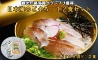 2023年　日本ギフト大賞受賞  日本海のどぐろ丼　12食セット【9_8-001】