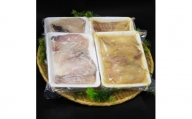 稚内産 鱈(たら)の味噌漬・粕漬セット　(各2パック)【1416310】