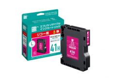 リコー用GC41Hシリーズ互換リサイクルインクカートリッジ（顔料マゼンタ)プリンターの性能を引き出すため厳しい検査を経て生まれた本製品は高品質、コスト削減と環境貢献を実現します。大容量タイプですので、
