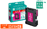 エコリカ【リコー用】 GC41MH互換リサイクルインク マゼンダ（型番：ECI-RC41HM） RICOH リサイクル インク 互換インク カートリッジ インクカートリッジ カラー オフィス用品 プリンター インク 山梨県 富士川町