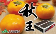 福岡県ブランド　高級柿【秋王】3.5kg【JAほたるの里】_KA1352