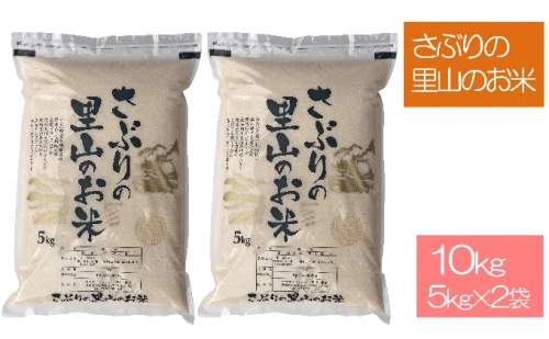 さぶりの里山のお米 コシヒカリ 5kg×2 10kg 9840 - 福井県おおい町